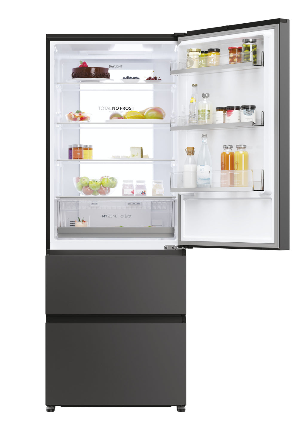 Haier 3D 70 Serie 5 HTR5719ENPT Pose libre 528 L Noir