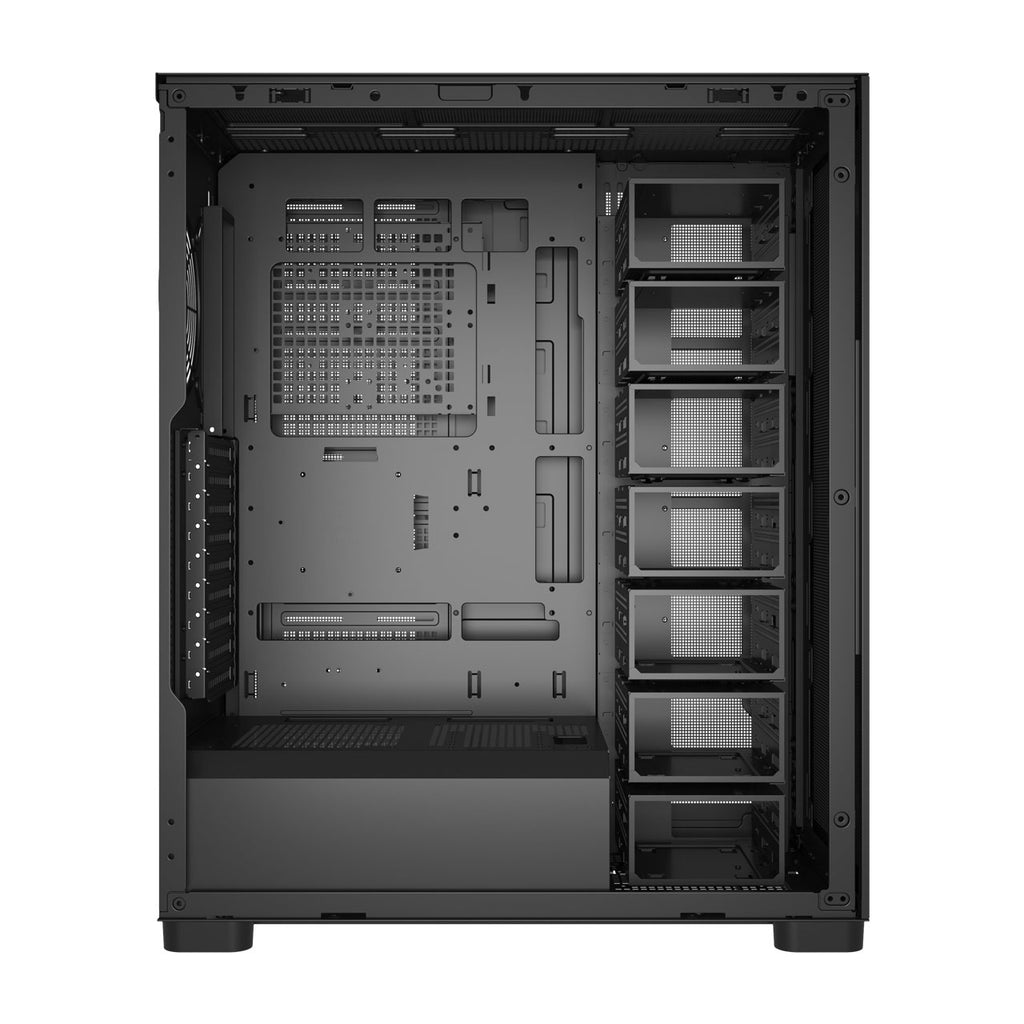 FSP U660-B Case Full Tower mITX, mATX, ATX (BTF), E-ATX, EEB Black Noir