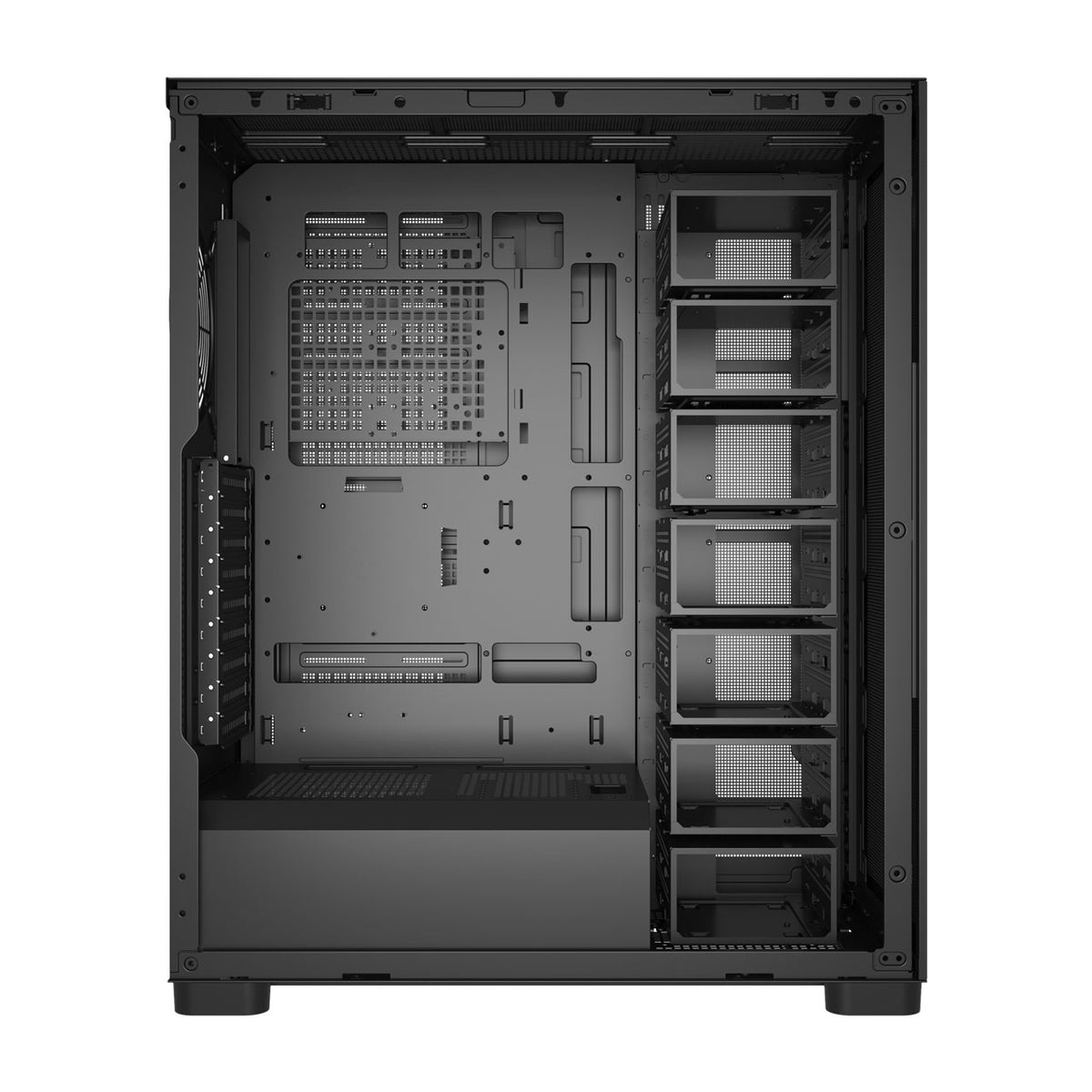 FSP U660-B Case Full Tower mITX, mATX, ATX (BTF), E-ATX, EEB Black Noir