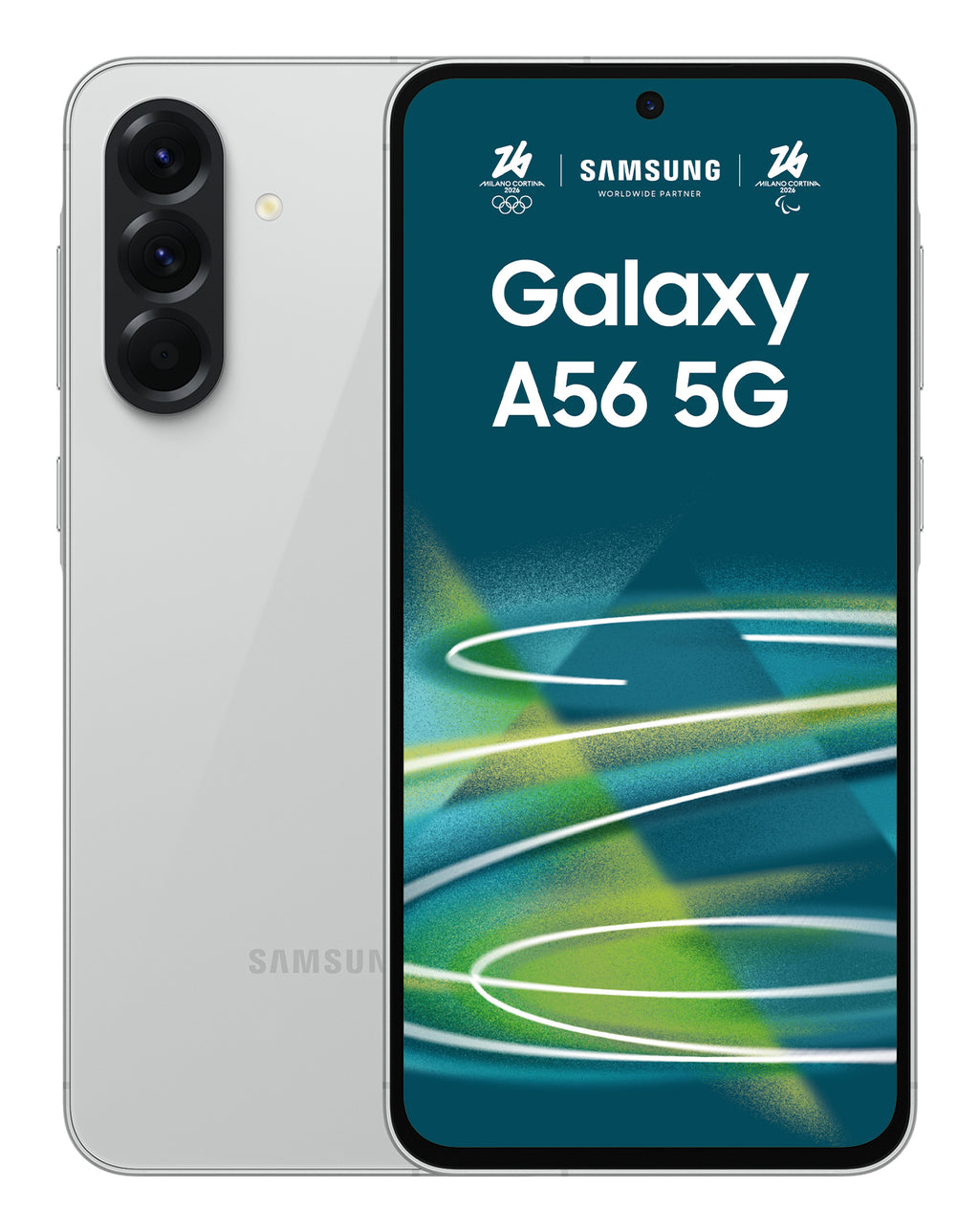 Samsung Galaxy A56 5G 6.7" Android 15 8 Go 256 Go 5000 mAh Double SIM - Gris clair