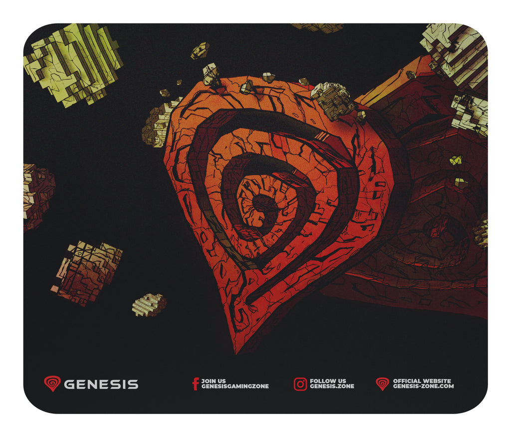 GENESIS Ancient Stone of Tapis de souris de jeu Multicolore