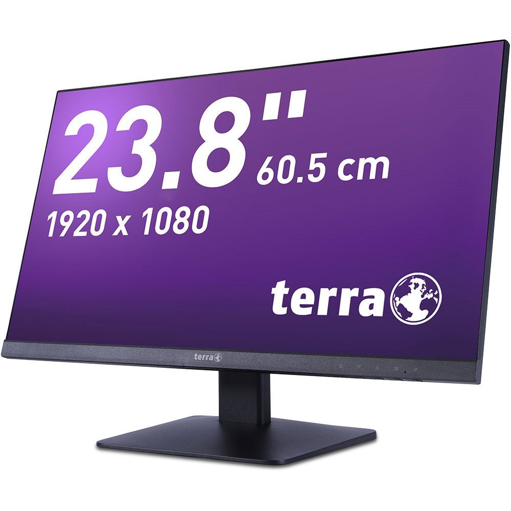 TERRA TERRA 3030225 écran plat de PC 60,5 cm (23.8") 1920 x 1080 pixels Full HD LCD Noir