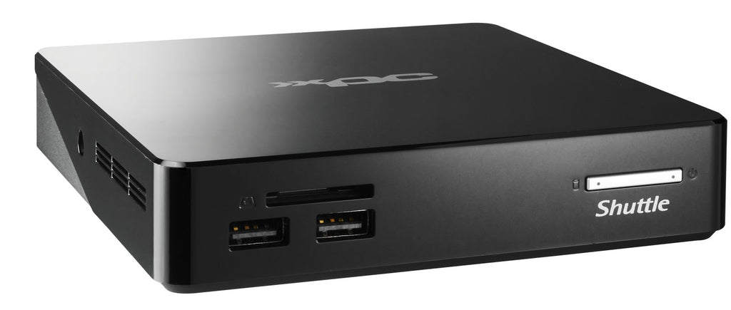 Shuttle XPC nano NS02EV2 PC/poste de travail Rockchip RK3368 2 Go DDR3L-SDRAM 16 Go eMMC Android 8.1 Nettop Mini PC Noir