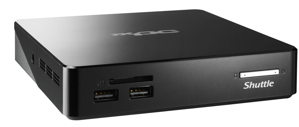 Shuttle XPC nano NS02EV2 PC/poste de travail Rockchip RK3368 2 Go DDR3L-SDRAM 16 Go eMMC Android 8.1 Nettop Mini PC Noir