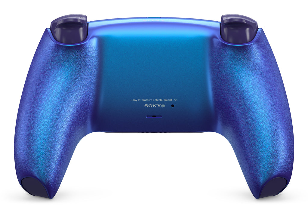 Sony DualSense V2 Manette PS5 Chrome Indigo avec Retour Haptique et Batterie Rechargeable
