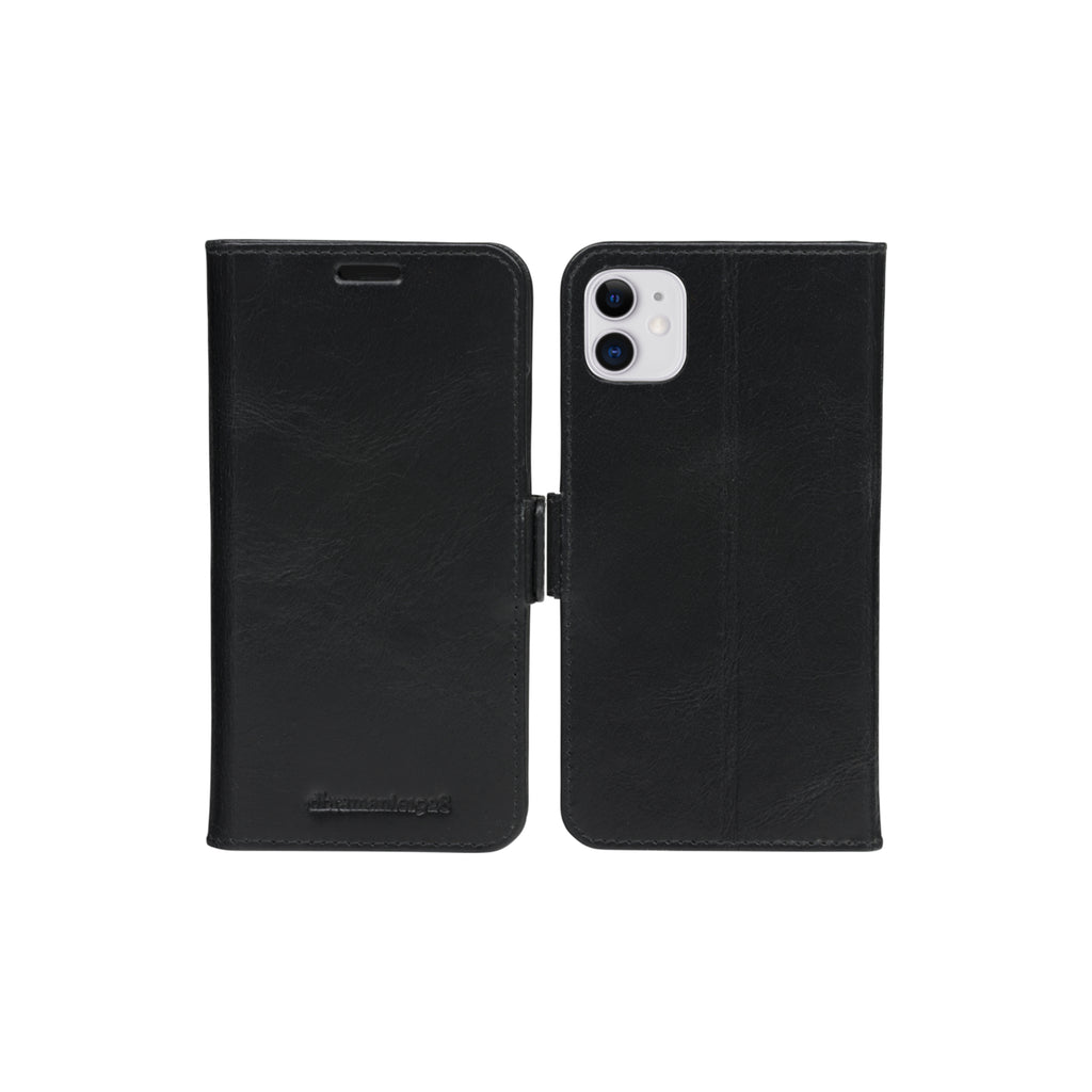 Coque de Protection CPH Slim pour Téléphones 6.1 pouces (15,5 cm), Étui Portefeuille Noir