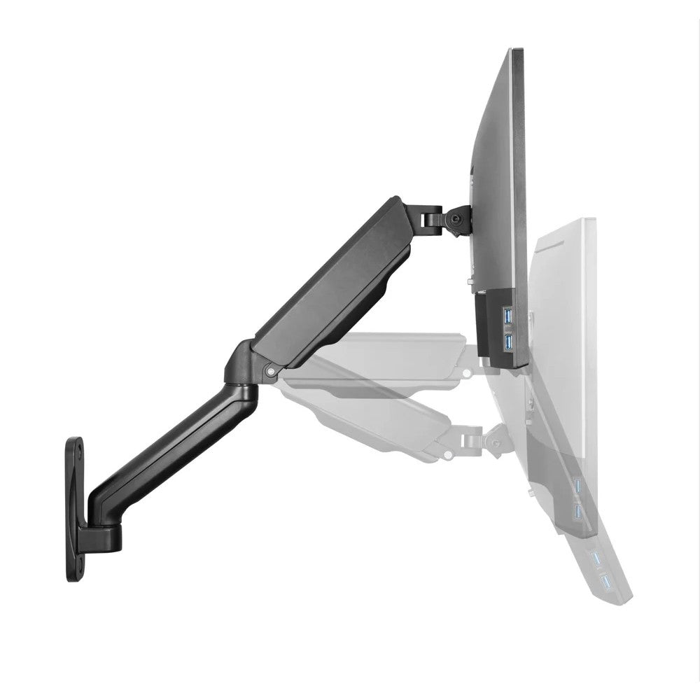 Techly ICA-LCD G112E support d'écran plat pour bureau 81,3 cm (32") Mur Noir - vue 6