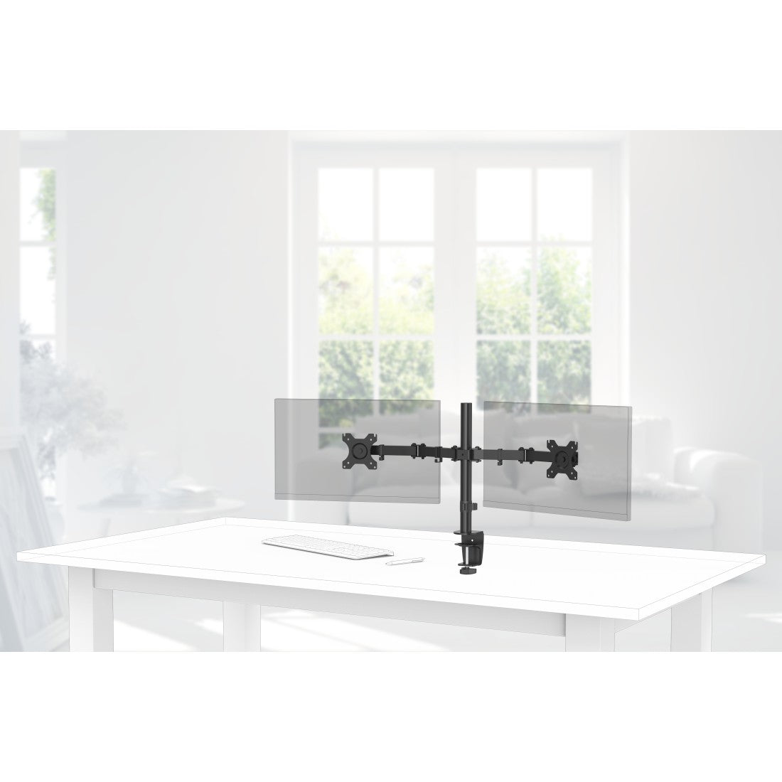 Hama 00118491 support d'écran plat pour bureau 81,3 cm (32") Noir