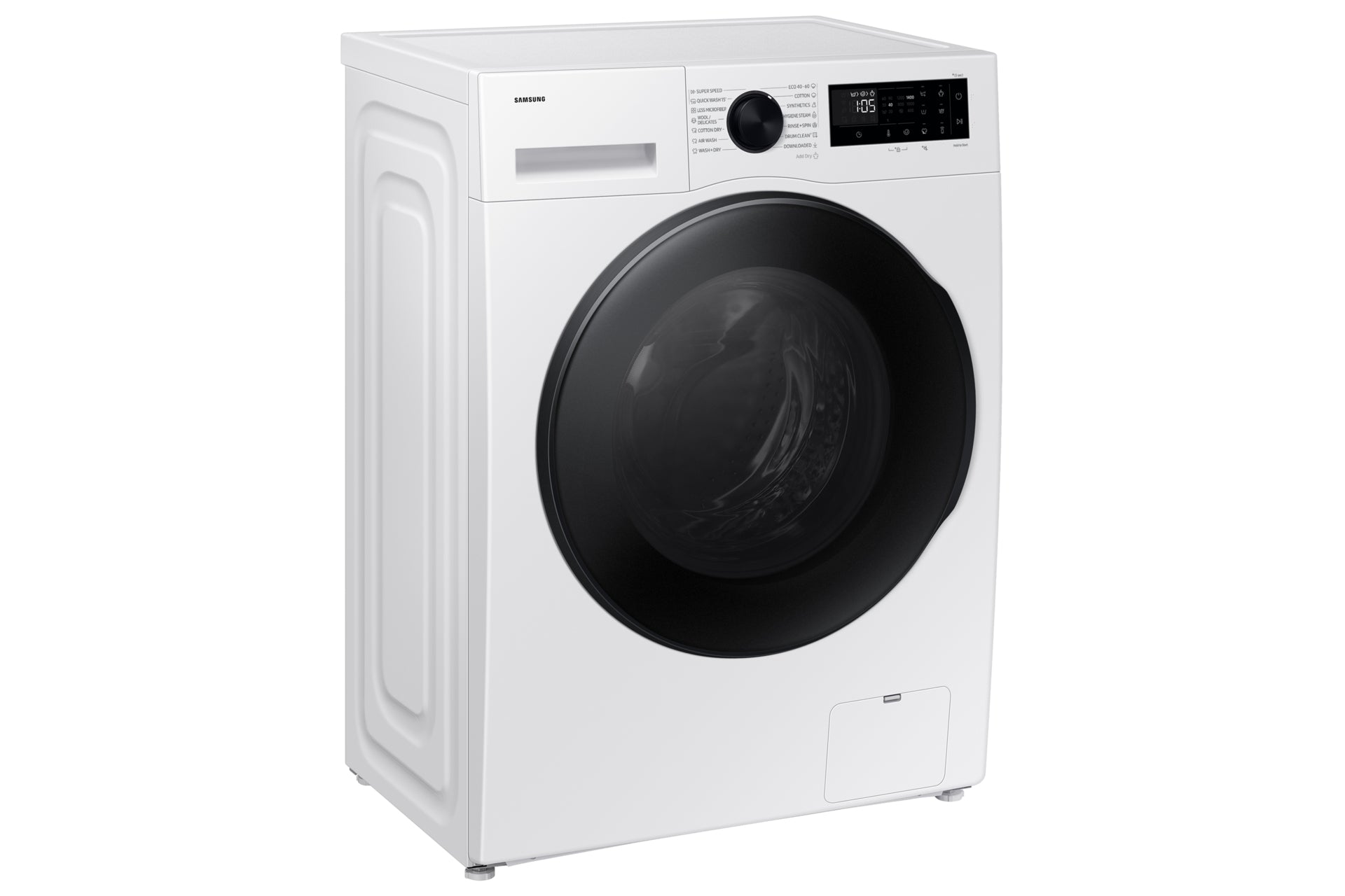 Samsung WD90DG5G34BELE machine à laver avec sèche linge Pose libre Charge avant Blanc