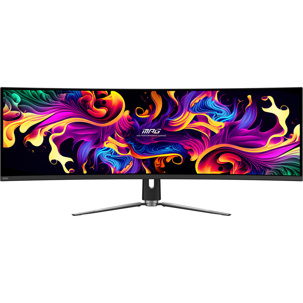 MSI MPG 491CQPXDE QD-OLED écran plat de PC 124,5 cm (49") 5120 x 1440 pixels Dual QHD Noir