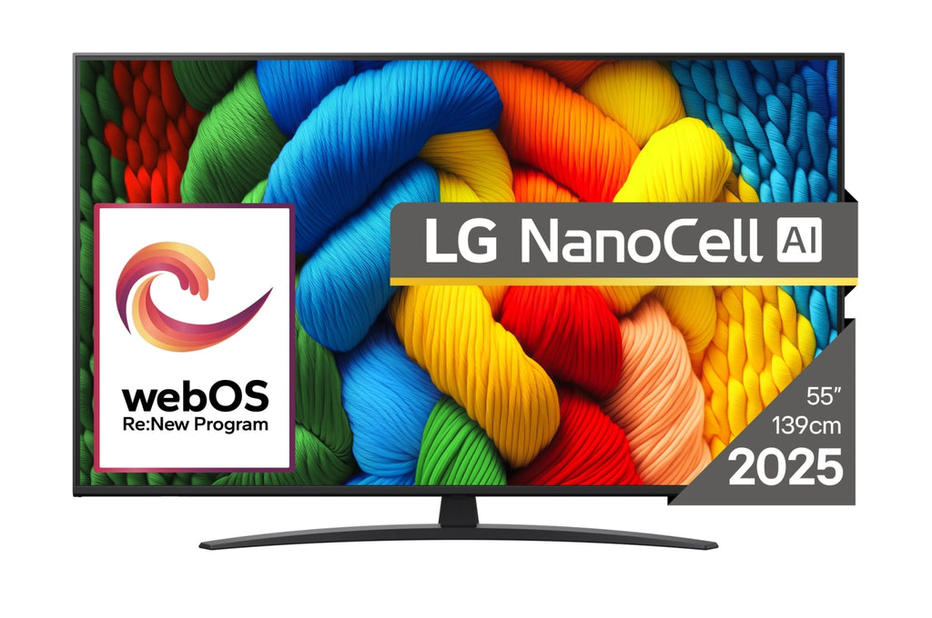 LG NanoCell AI 55NANO81A3A TV 139,7 cm (55") 4K Ultra HD Smart TV Wifi Noir