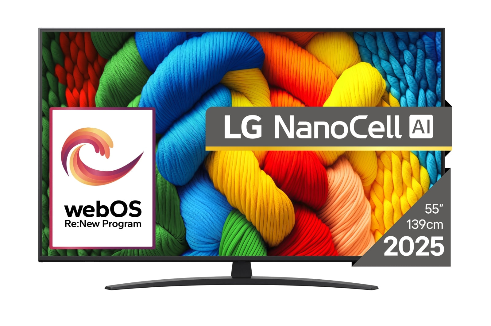 LG NanoCell AI 55NANO81A3A TV 139,7 cm (55") 4K Ultra HD Smart TV Wifi Noir