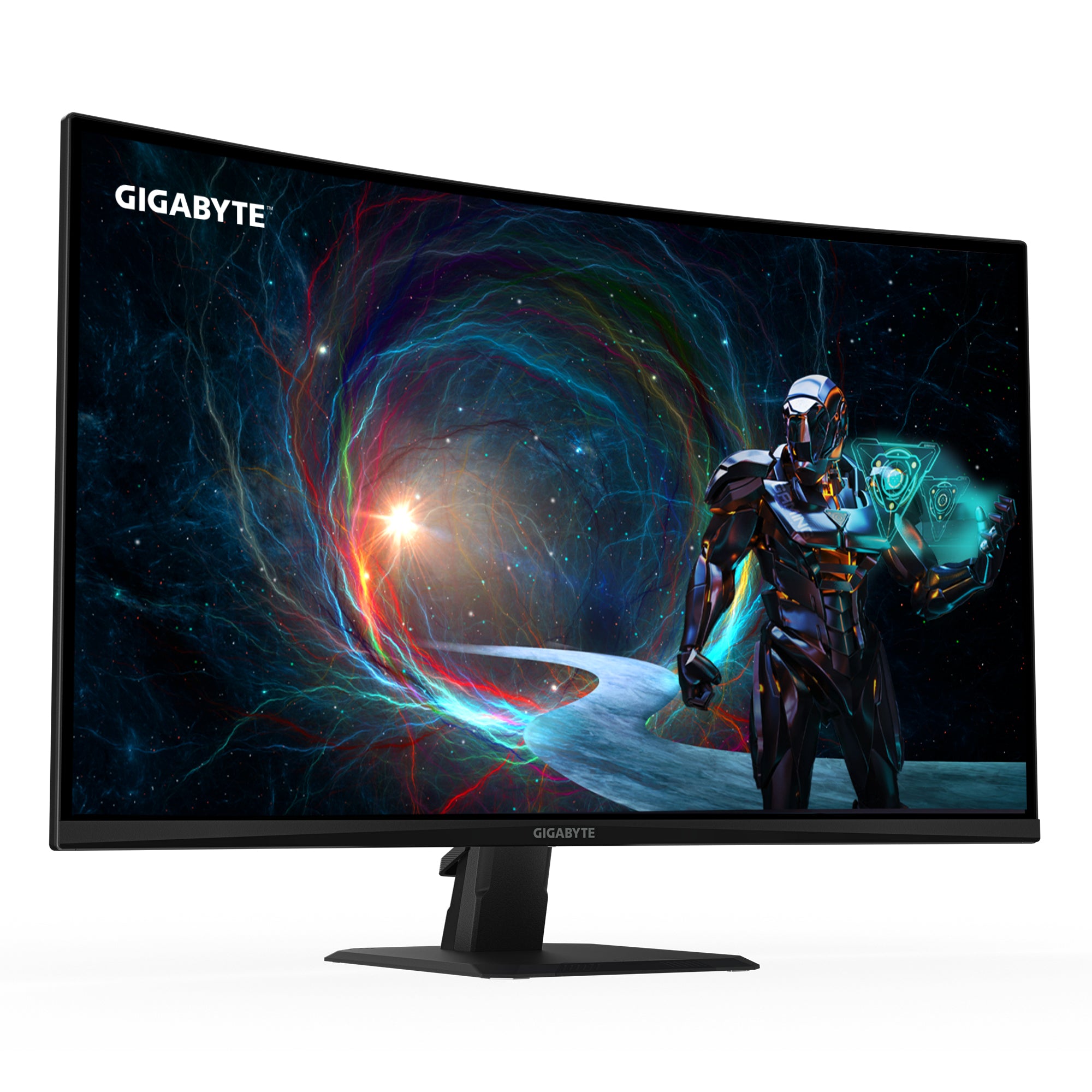 GIGABYTE GS32QCA 31,5" Moniteur Gaming Incurvé QHD - 2560 x 1440, 180Hz, 1ms, 250 cd/m², FreeSync, HDR Ready, HDMI 2.0, DisplayPort 1.4