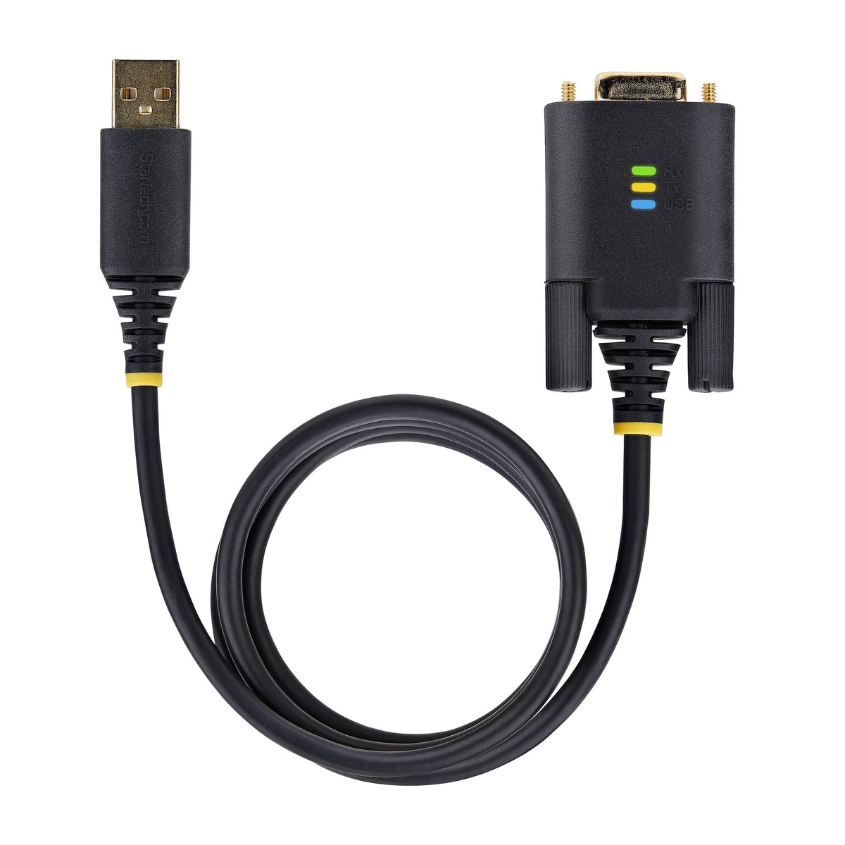 StarTech.com Adaptateur USB vers Série de 3m - COM Rétention, Câble Adaptateur/Convertisseur USB RS232, Vis/Écrous Interchangeables, USB-A vers DB9 RS232, FTDI IC, Protection ESD, Windows/macOS/Linux - vue 6