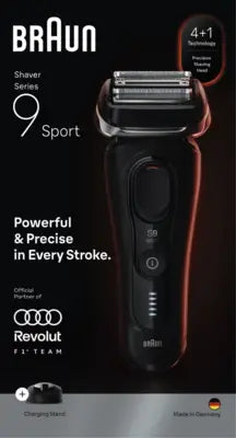 Braun Series 9 Sport 9110s Rasoir à grille Noir - vue 3