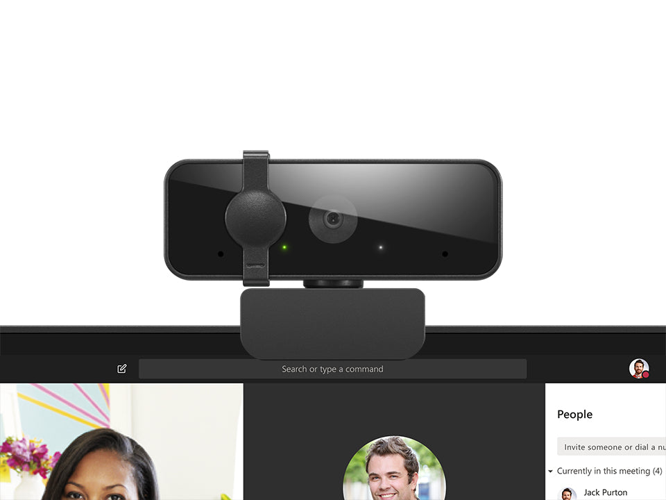 Lenovo 310 Webcam Full HD 1920 x 1080 pixels USB 2.0, Noir