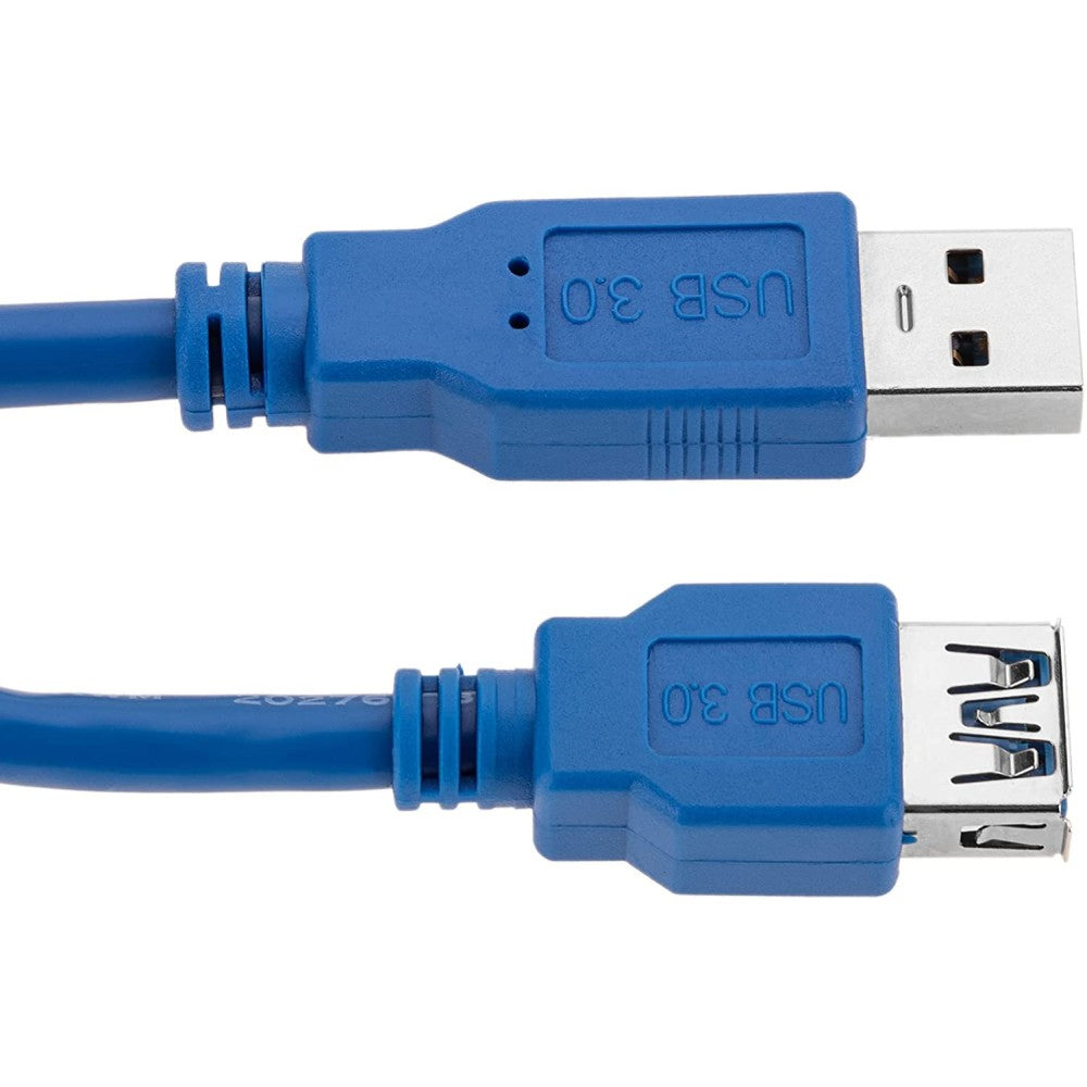 Câble Extension USB 3.2 Gen 1 (3.1 Gen 1) USB-A Mâle vers Femelle, 3m, 5 Gbit/s, Bleu