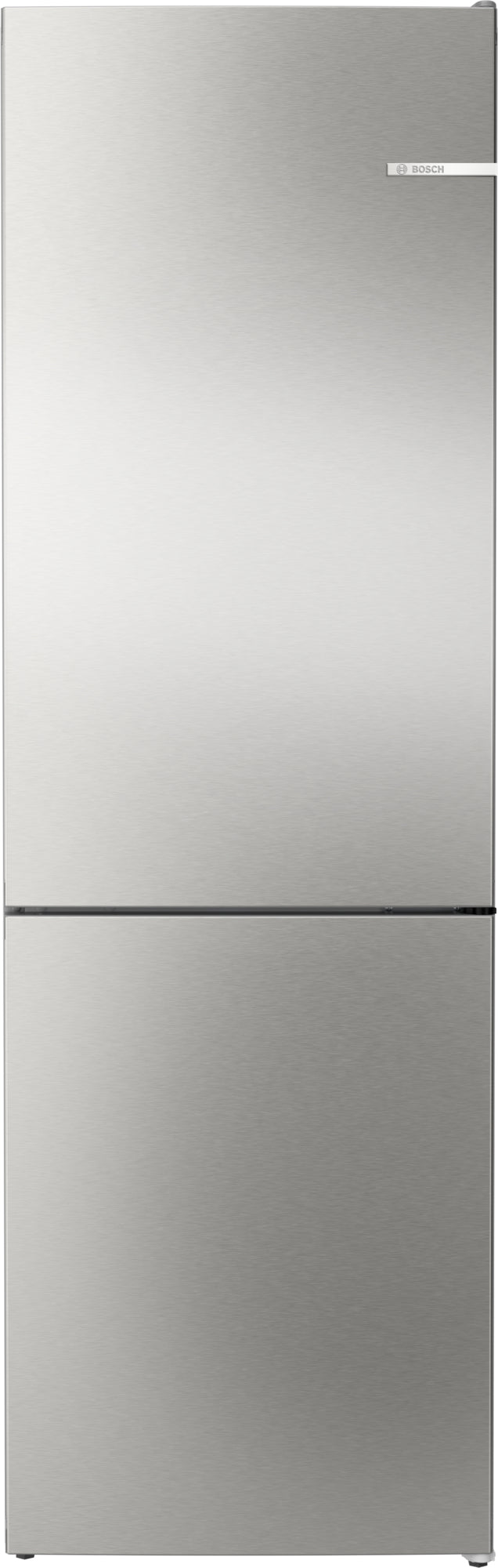 Bosch Bosch Serie 4 KGN362IDF réfrigérateur-congélateur Pose libre 321 L Acier inoxydable