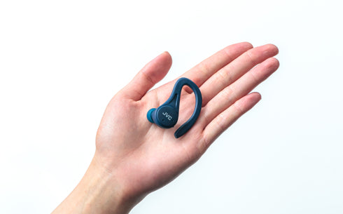 JVC HA-EC25T Casque True Wireless Stereo (TWS) Crochets auriculaires Sports Bluetooth Bleu