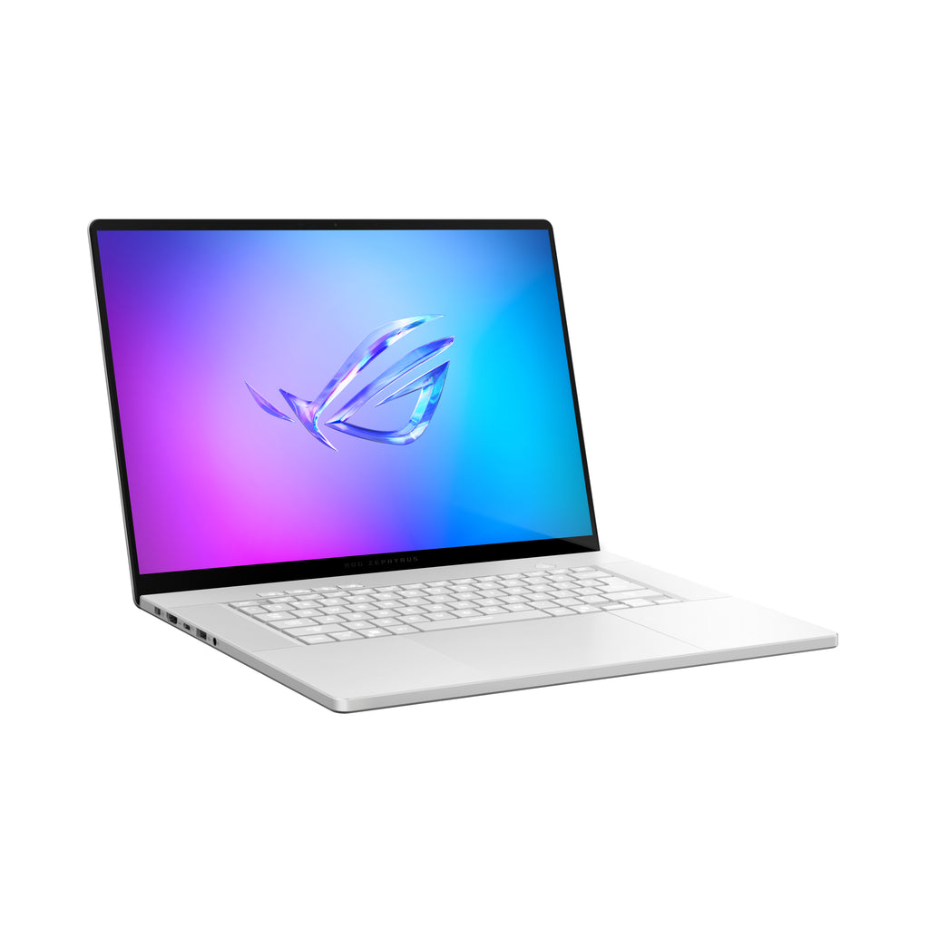 ASUS ROG Zephyrus G16 GA605KH-QR011W AMD Ryzen AI 7 350 Ordinateur portable 40,6 cm (16") WQXGA 16 Go LPDDR5x-SDRAM 1 To SSD NVIDIA GeForce RTX 5050 Wi-Fi 7 (802.11be) Windows 11 Home Allemand Blanc
