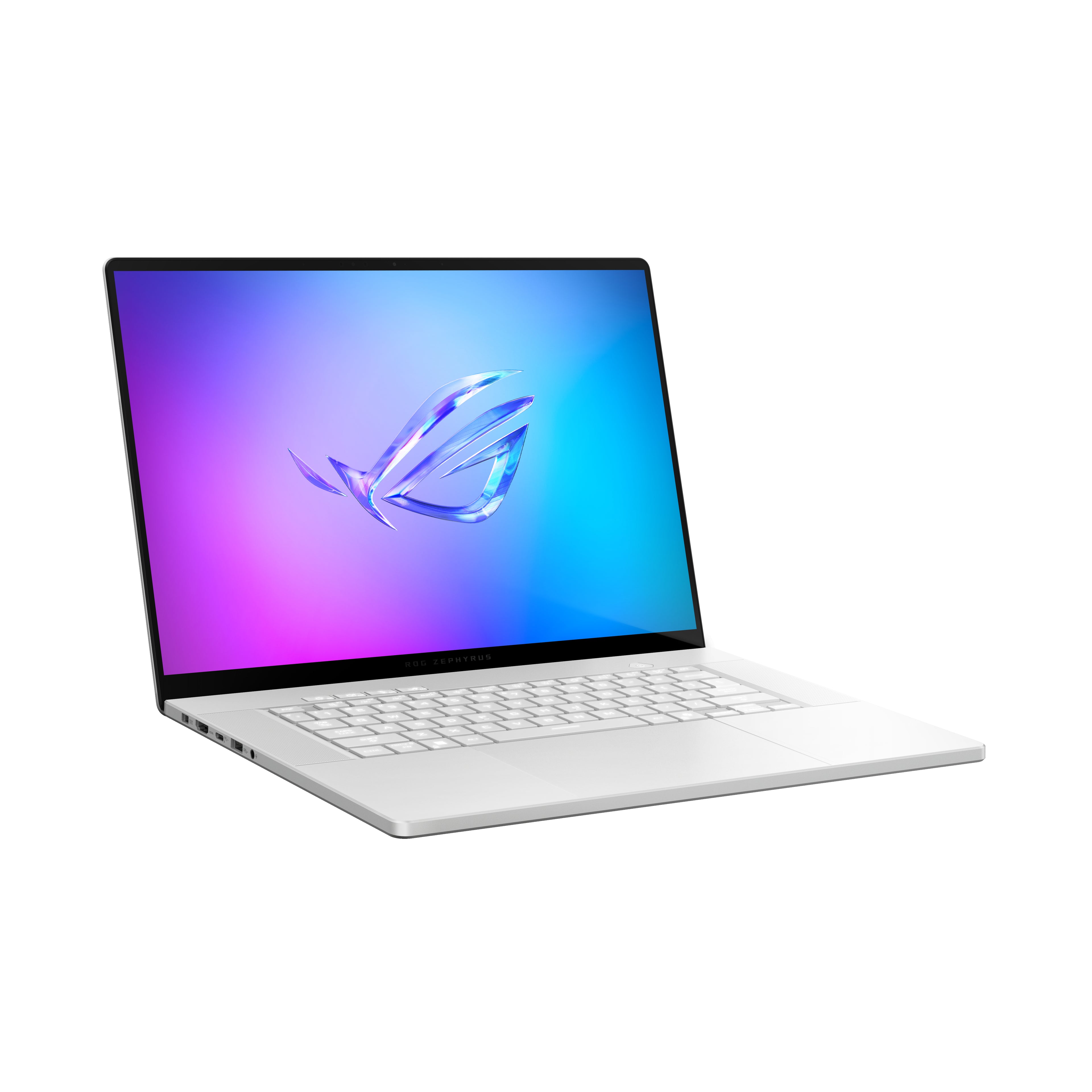 ASUS ROG Zephyrus G16 GA605KH-QR011W AMD Ryzen AI 7 350 Ordinateur portable 40,6 cm (16") WQXGA 16 Go LPDDR5x-SDRAM 1 To SSD NVIDIA GeForce RTX 5050 Wi-Fi 7 (802.11be) Windows 11 Home Allemand Blanc