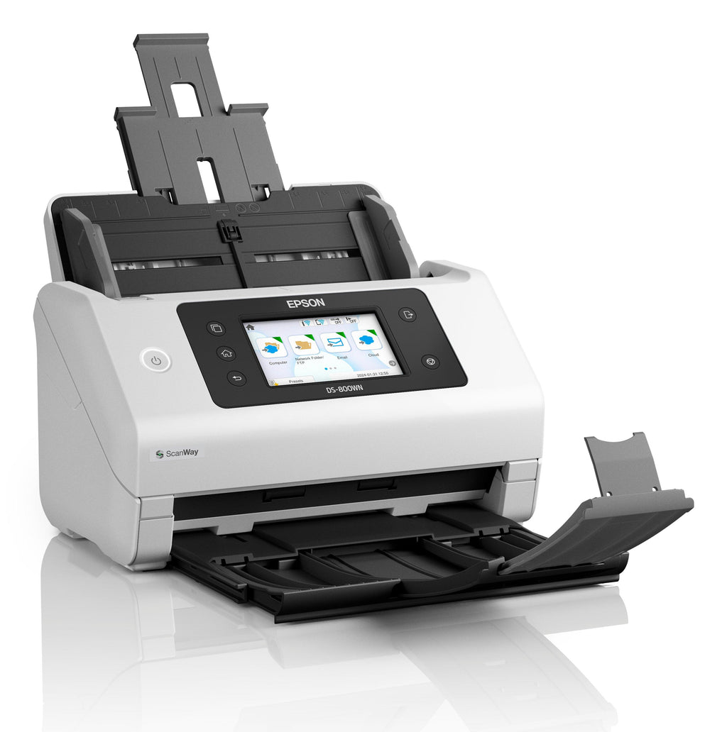 Epson WorkForce DS-800WN Alimentation feuille à feuille de scanner 600 x 600 DPI A4 Blanc