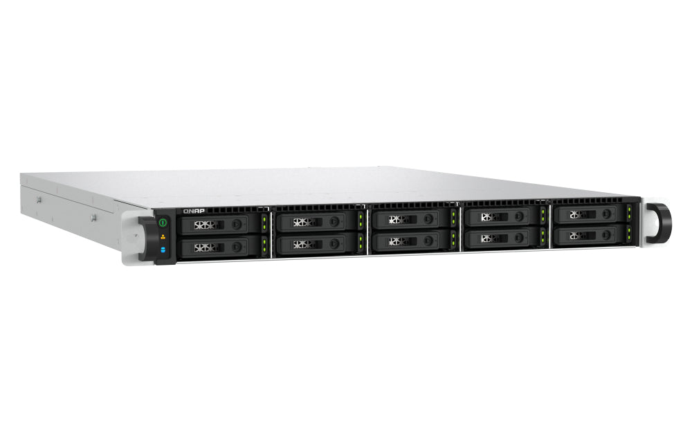 QNAP TS-h1077AFU-R7-32G NAS Rack (1 U) AMD Ryzen™ 7 32 Go DDR5 0 To QNAP QTS Noir, Gris