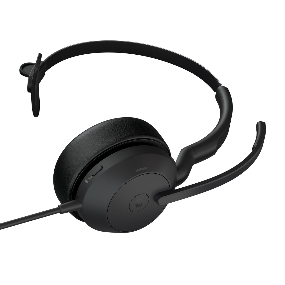 Jabra Evolve2 50 Casque Filaire avec Arceau pour Bureau et Centre d'appels Bluetooth