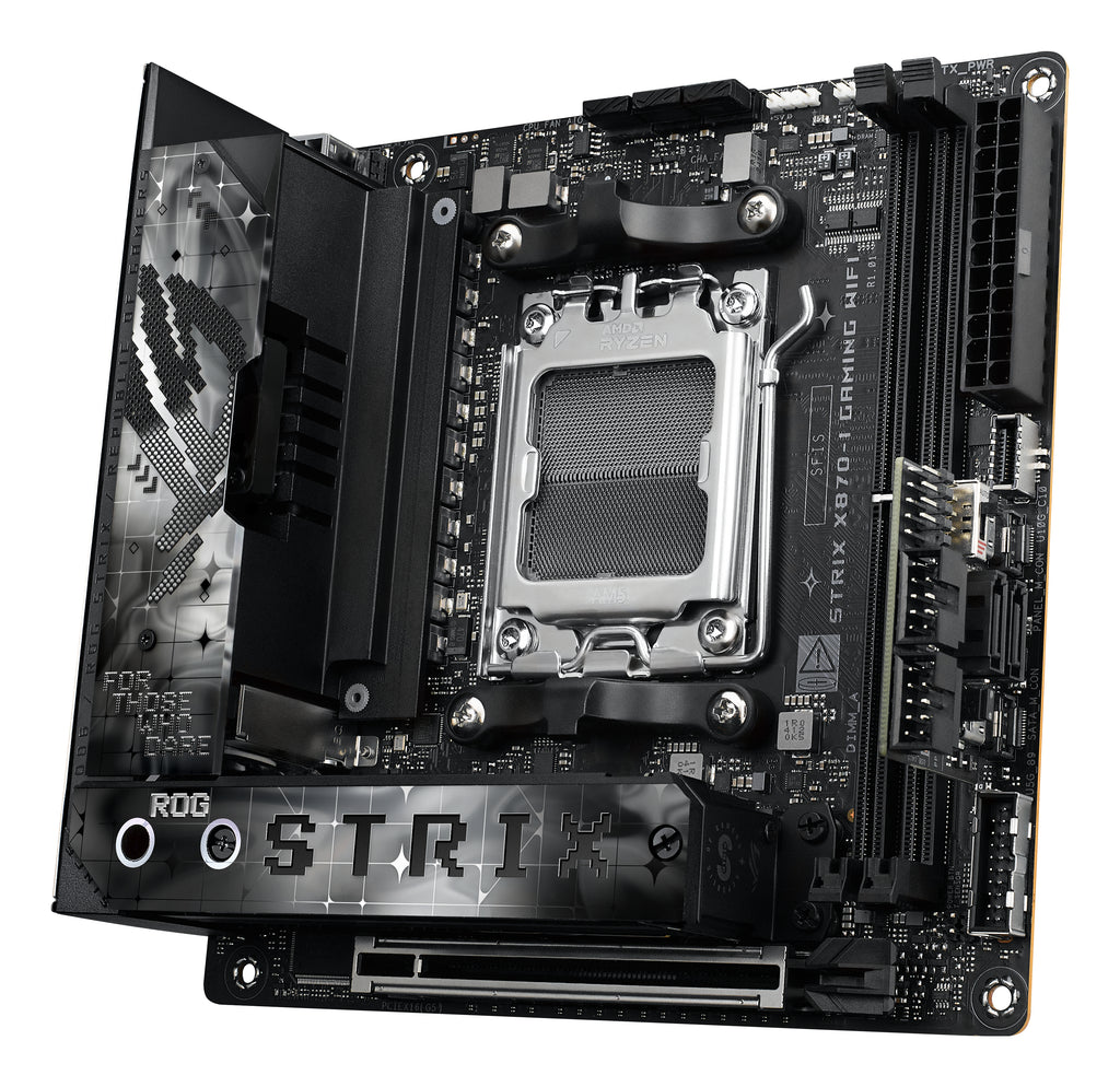 ASUS ROG STRIX X870-I GAMING WIFI Carte Mère AMD X870 Socket AM5 mini ITX