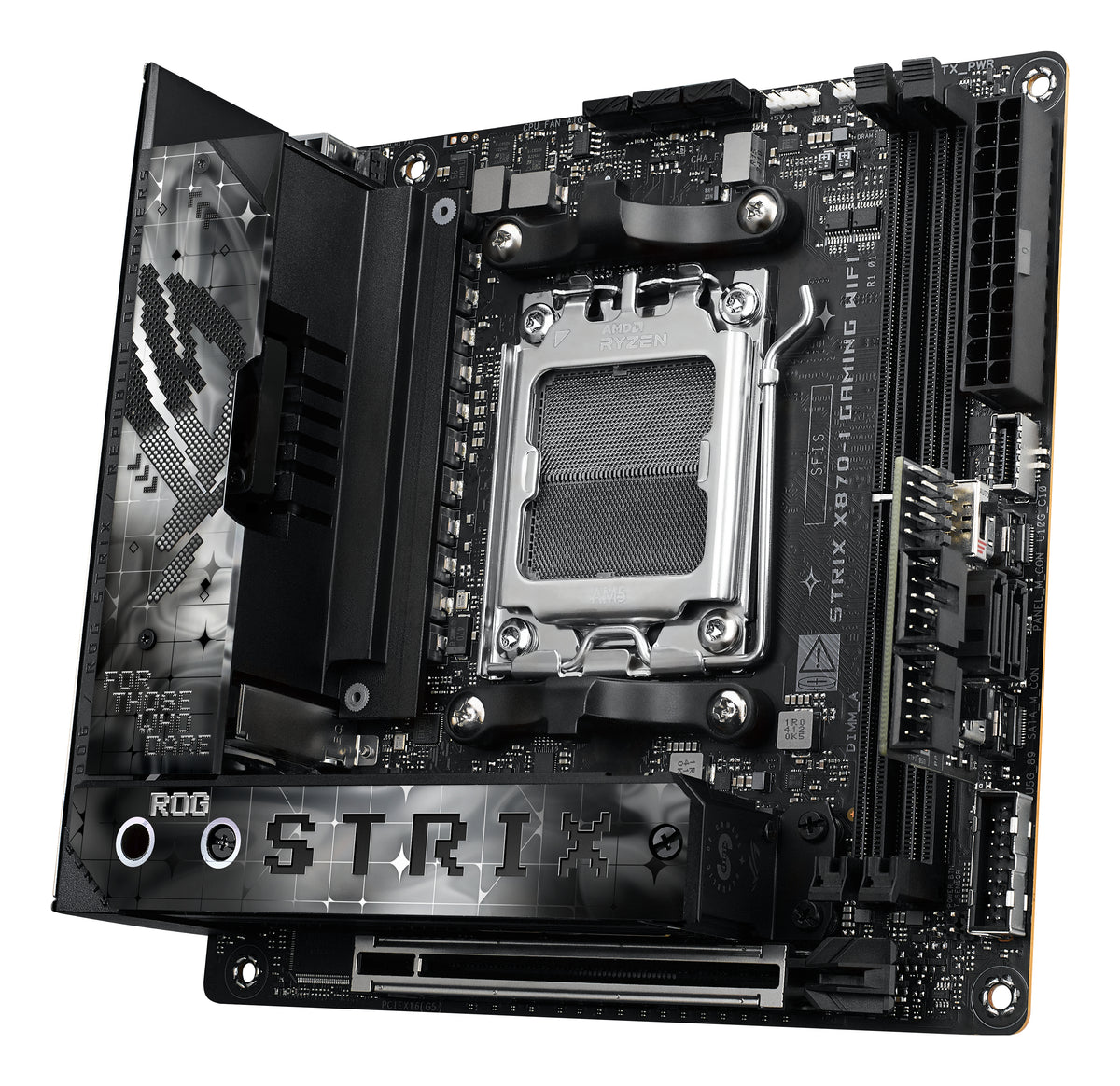 ASUS ROG STRIX X870-I GAMING WIFI Carte Mère AMD X870 Socket AM5 mini ITX
