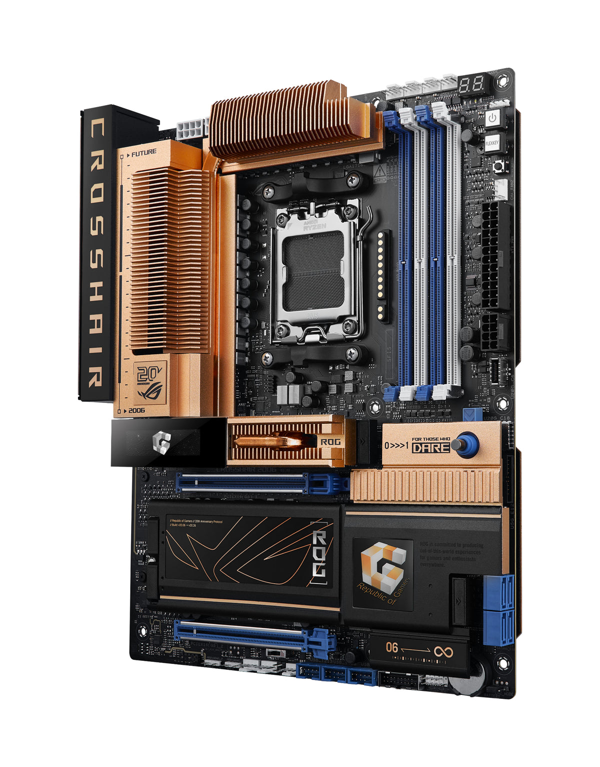 ASUS ROG CROSSHAIR 2006 AMD X870E Emplacement AM5 ATX