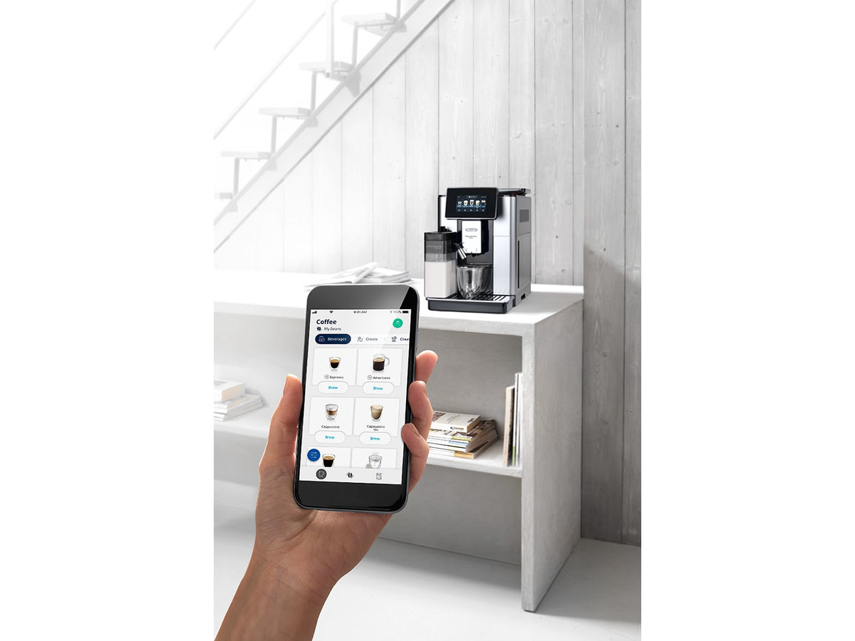 De’Longhi PrimaDonna ECAM610.55.SB Entièrement automatique Machine à expresso 2,2 L