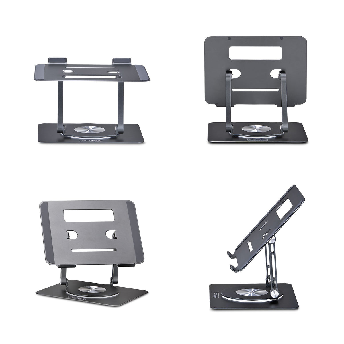 StarTech.com Support Rotatif pour PC Portable, Base Pivotante à 360&deg;, Support Rotatif pour Bureau, Hauteur et Inclin