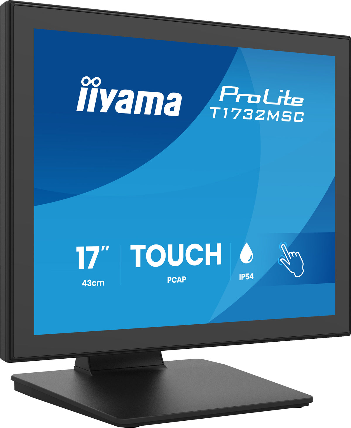 iiyama ProLite T1732MSC-B2S écran plat de PC 43,2 cm (17") 1280 x 1024 pixels SXGA LED Écran tactile Noir