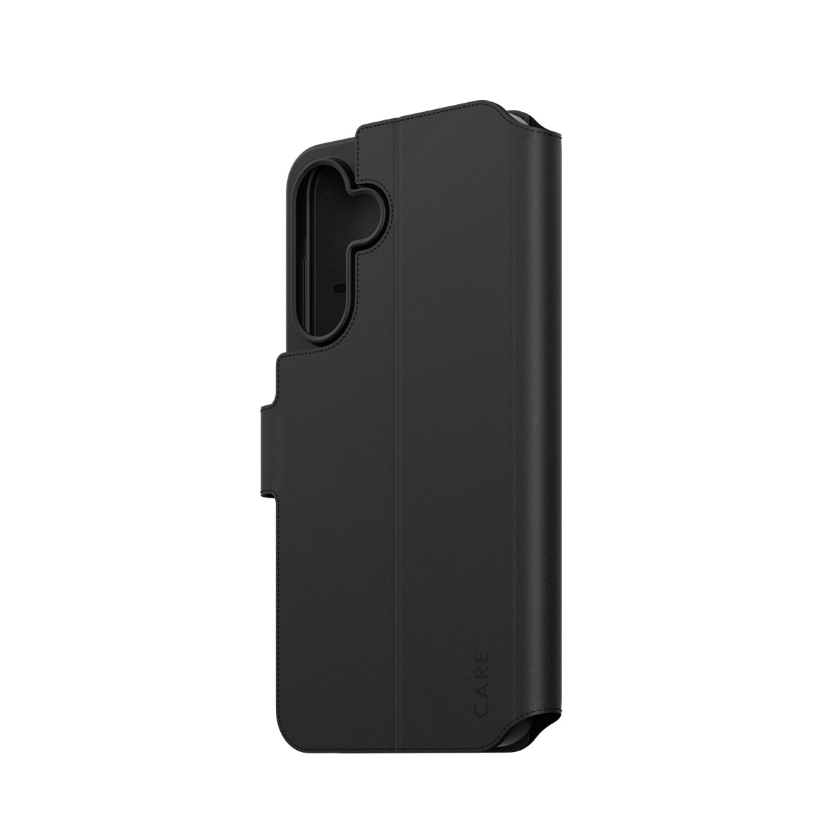 PanzerGlass CARE Wallet Case avec Support pour Samsung Galaxy A56 5G, Housse de Protection 6.7", Noir