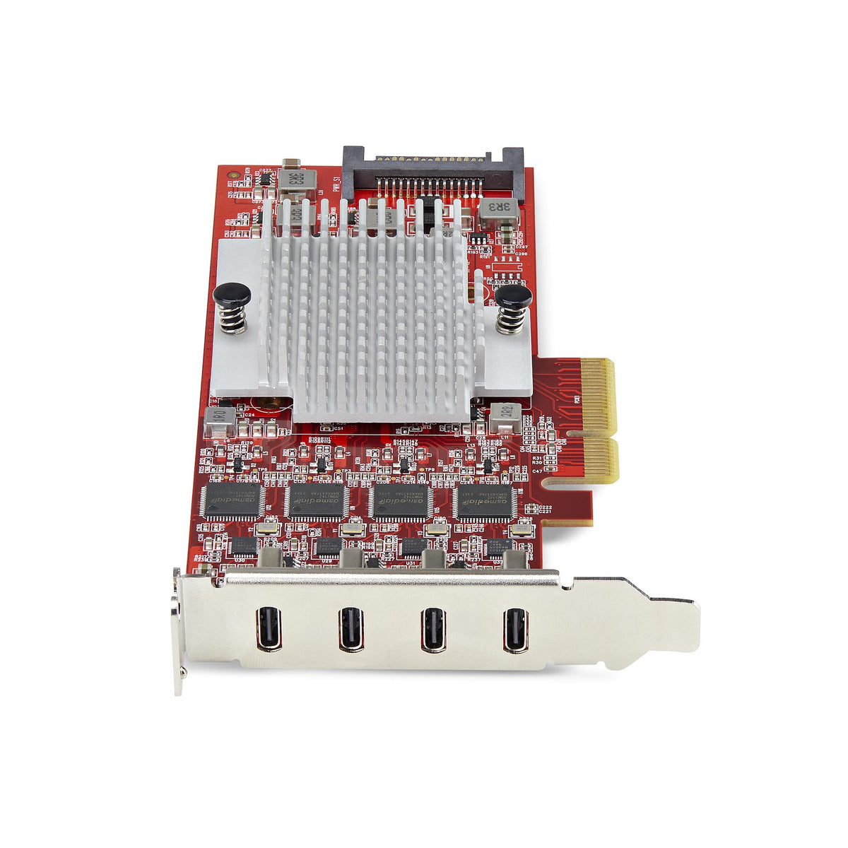 StarTech.com Carte PCIe USB-C 4 Ports, USB 3.2 10 Gbit/s, Carte d'Extension PCI Express USB-C, 4 Contrôleurs USB Indépendants, Carte PCIe USB Type-C, Windows/Linux/macOS, Conforme TAA - vue 3
