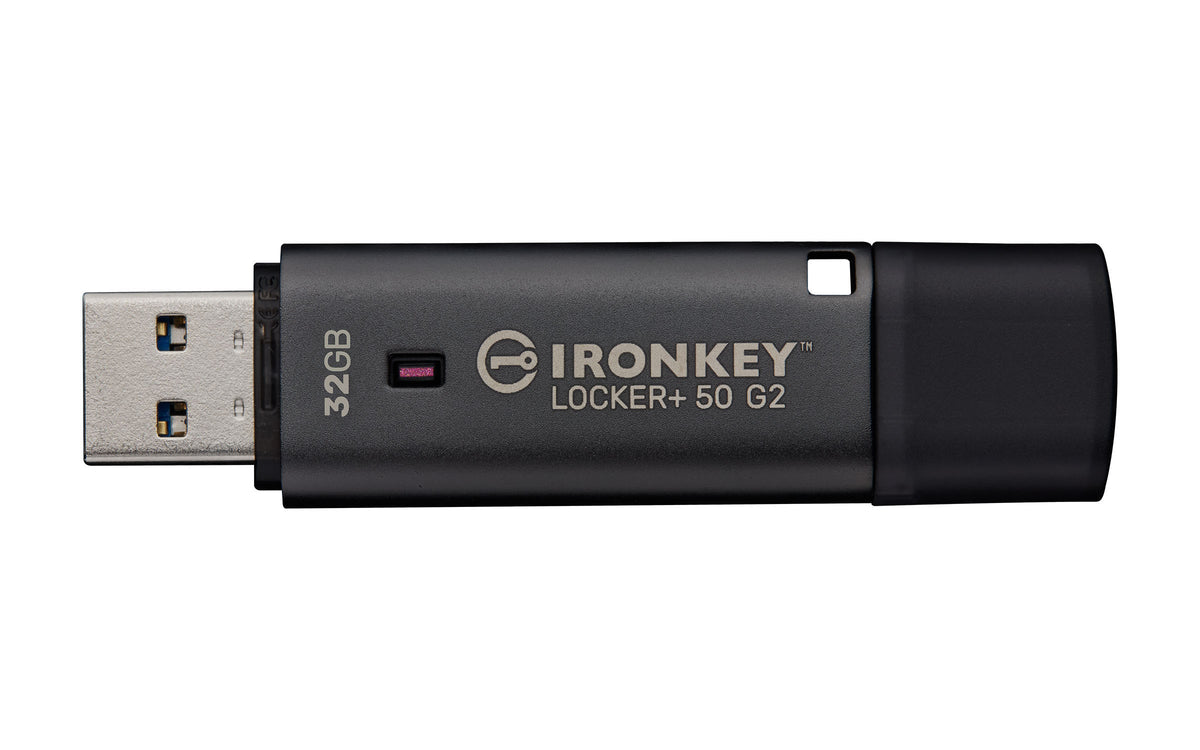 Kingston Technology IronKey Locker Plus 50 G2 32 Go, FIPS 197, AES-256