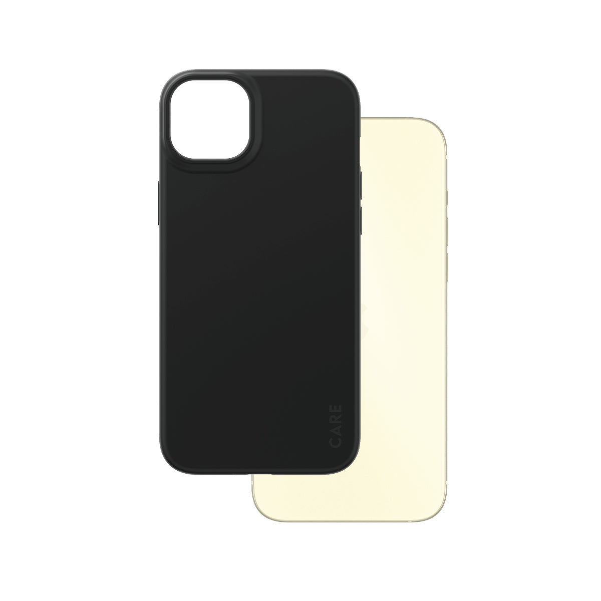 PanzerGlass CARE by ® Fashionable Case Black iPhone 15 Plus coque de protection pour téléphones portables Housse Noir