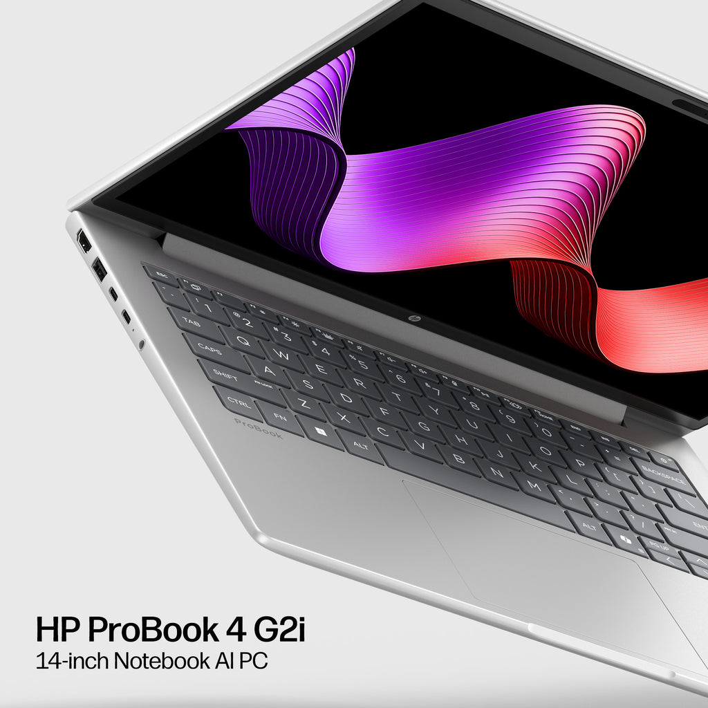 HP ProBook 4 G2i 14 AI Intel Core 5 320 14inch WUXGA AG LED UWVA UMA Webcam 16GB DDR5 512GB SSD be+BT 3C Batt FPS W11P 1