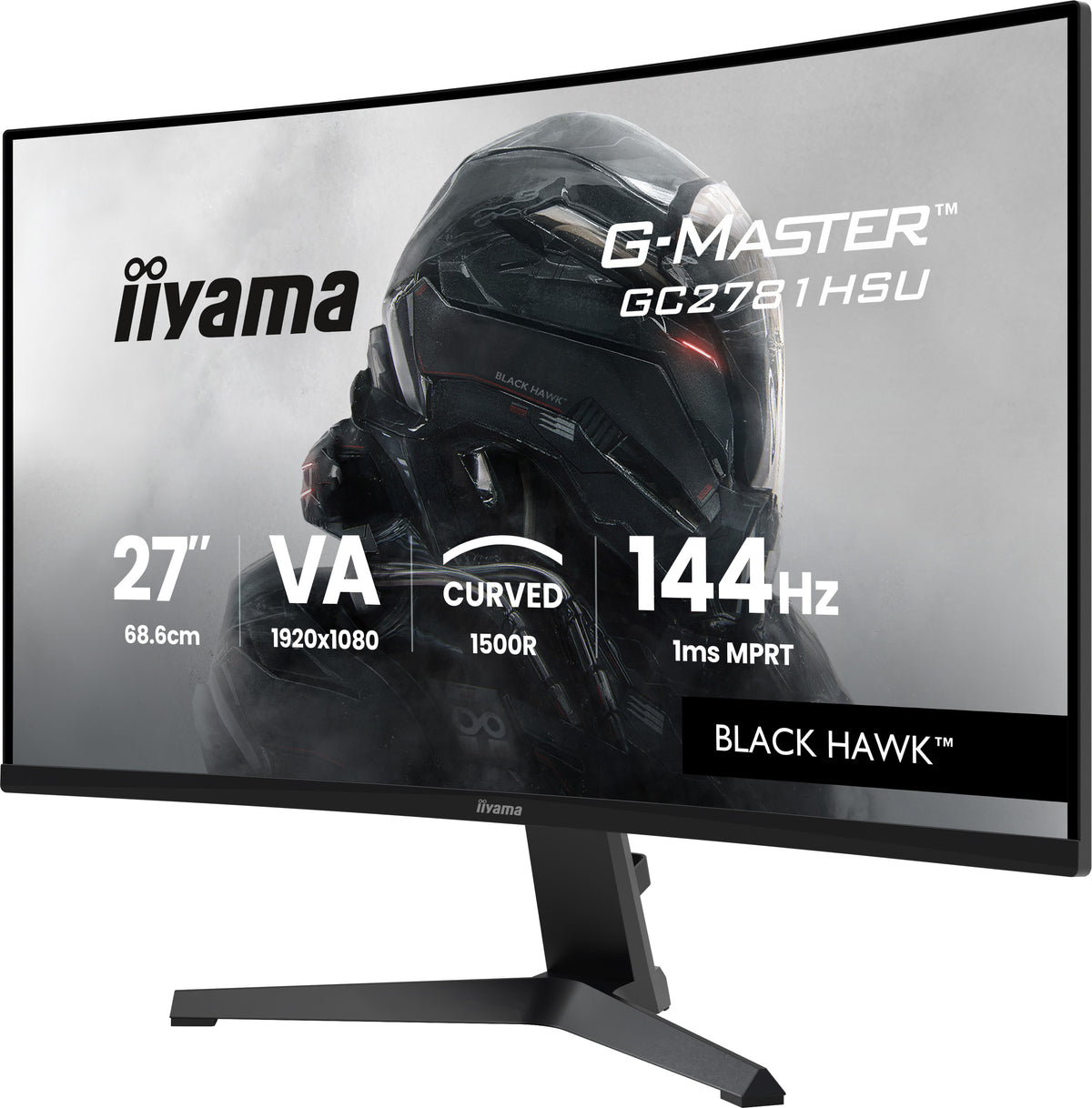 iiyama G-MASTER GC2781HSU-B1 Écran PC 27" Full HD 1920 x 1080 LCD Noir