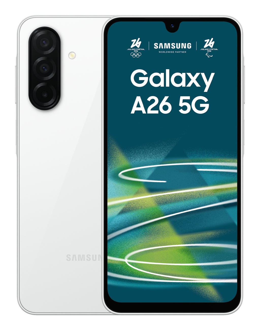 Samsung Samsung Galaxy A26 17 cm (6.7") Double SIM hybride Android 15 5G USB Type-C 6 Go 128 Go 5000 mAh Blanc