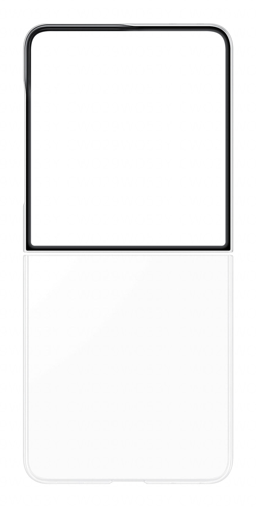 Samsung EF-QF776CTEGWW coque de protection pour téléphones portables 17,5 cm (6.9") Housse Transparent