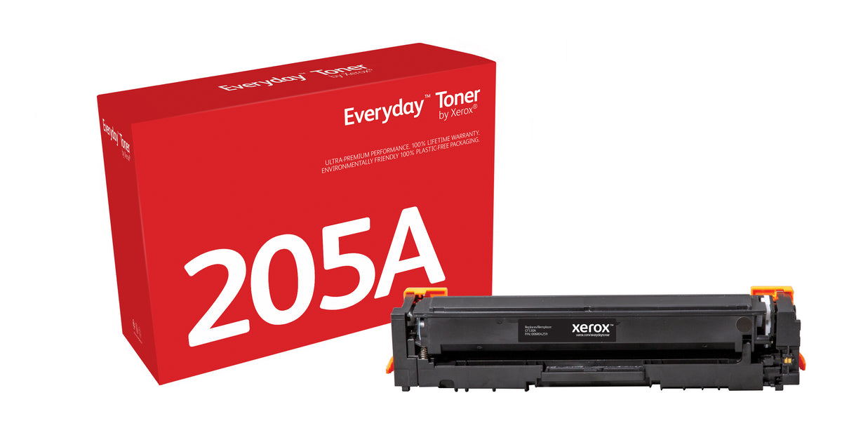 Toner Everyday™ Noir de Xerox compatible avec HP 205A (CF530A), Capacité standard