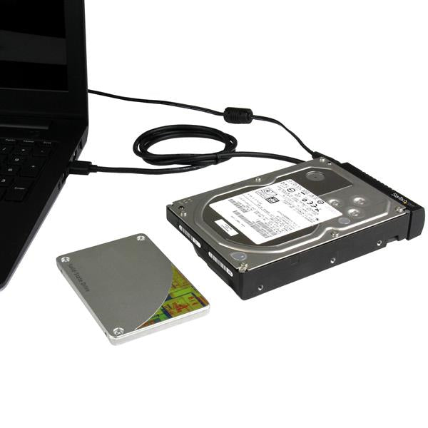 StarTech.com Adaptateur USB 3.1 vers SATA pour Disques Durs et SSD 2,5" et 3,5", 10 Gb/s