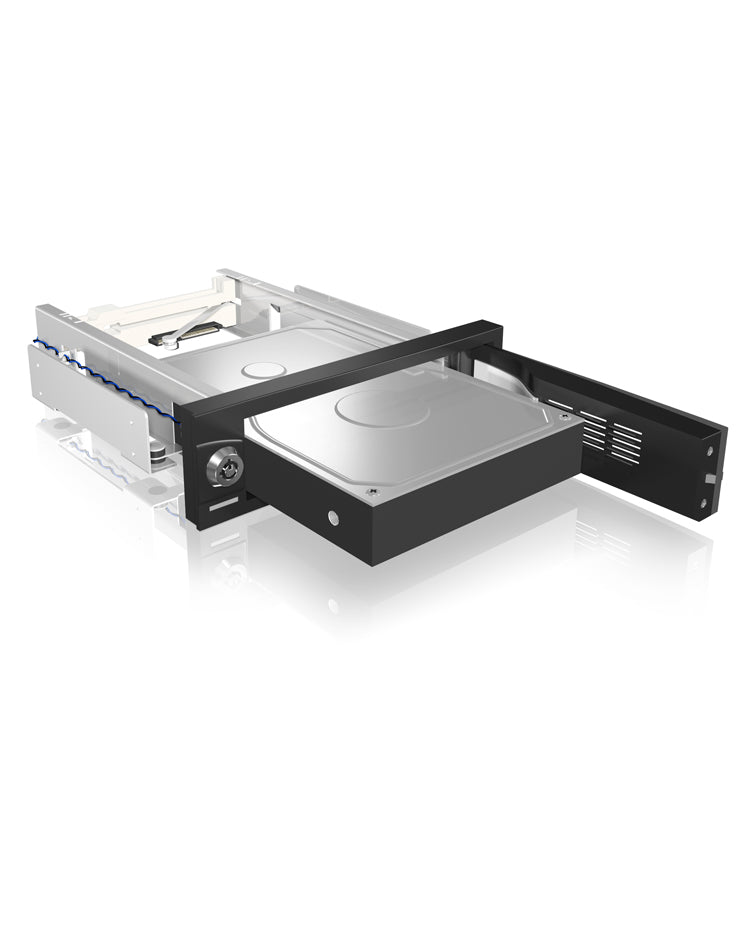 ICY BOX IB-168SK-B 13,3 cm (5.25") Panneau de support Noir