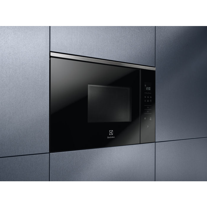 Electrolux KMFE172TEX Noir Micro-onde simple Intégré 800 W