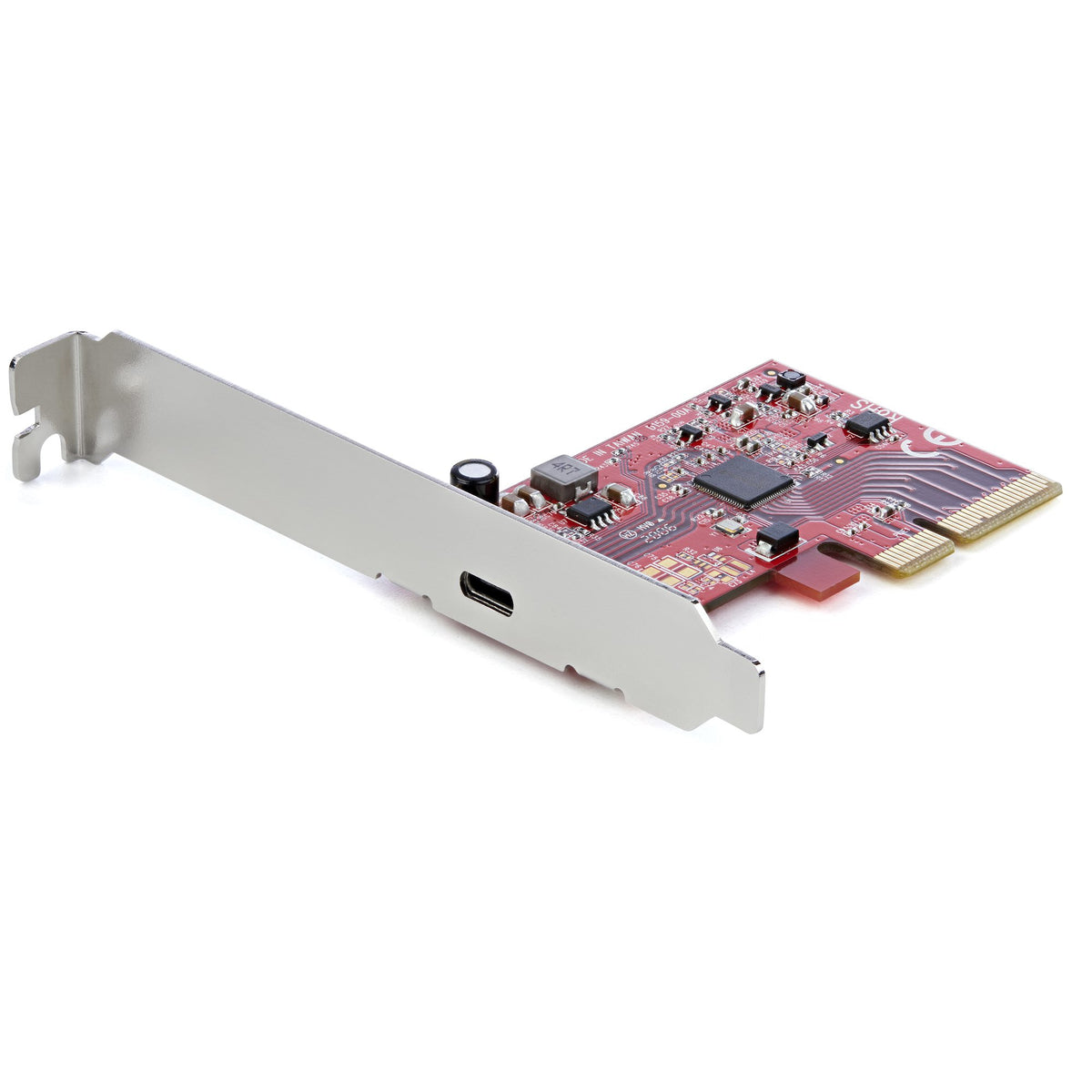 StarTech.com Carte PCIe 1 port USB 3.2 Gen 2x2 - Carte Contrôleur USB-C SuperSpeed 20Gbps PCI Express 3.0 x 4 - Carte Ad