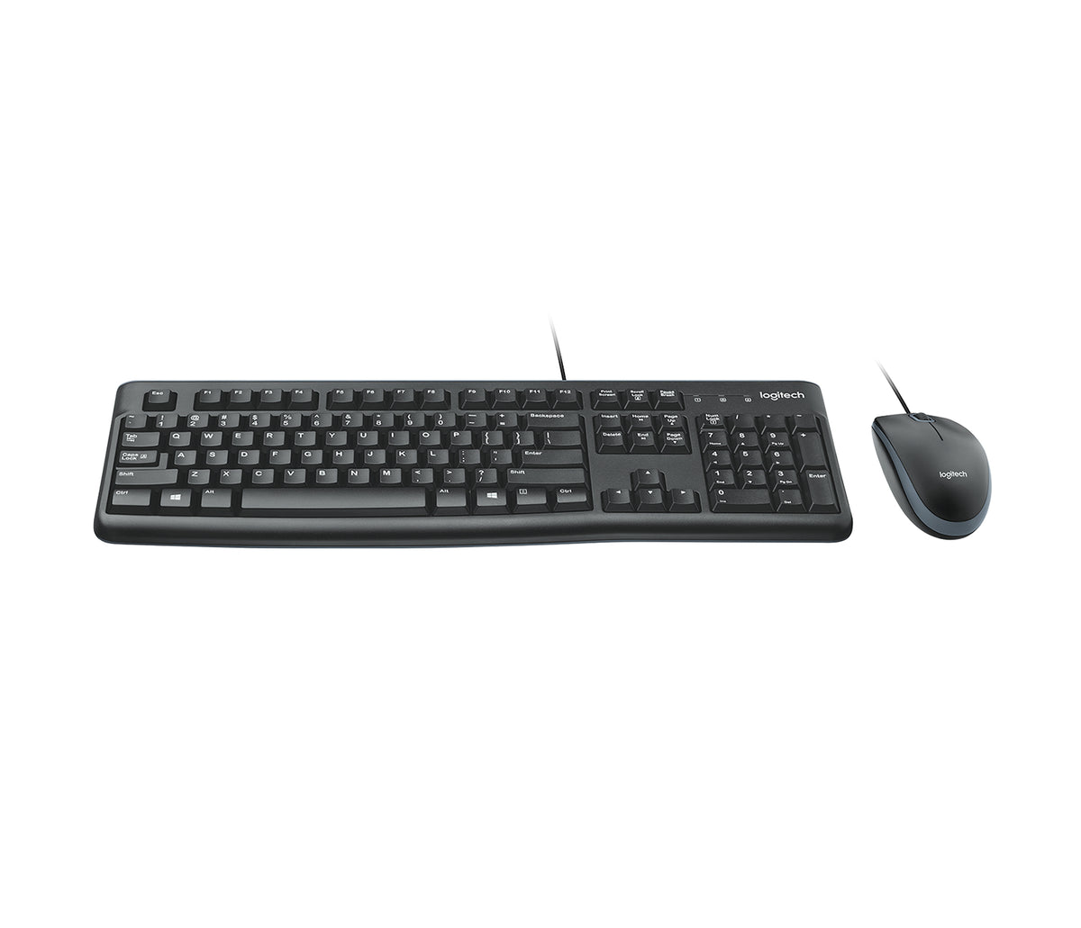 Logitech Desktop MK120 Sæt med mus og tastatur Kablet US International