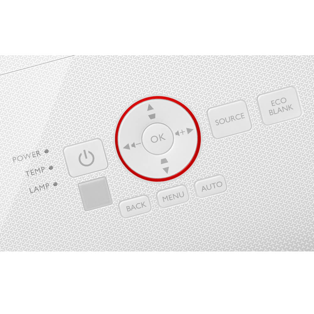BenQ TH671ST Projecteur DLP 1080p Full HD 3000 ANSI Lumens Blanc