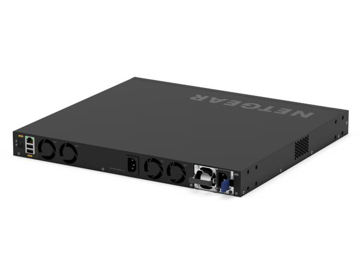 NETGEAR GSM4328 Géré L3 Gigabit Ethernet (10/100/1000) Connexion Ethernet, supportant l'alimentation via ce port (PoE) 1U Noir